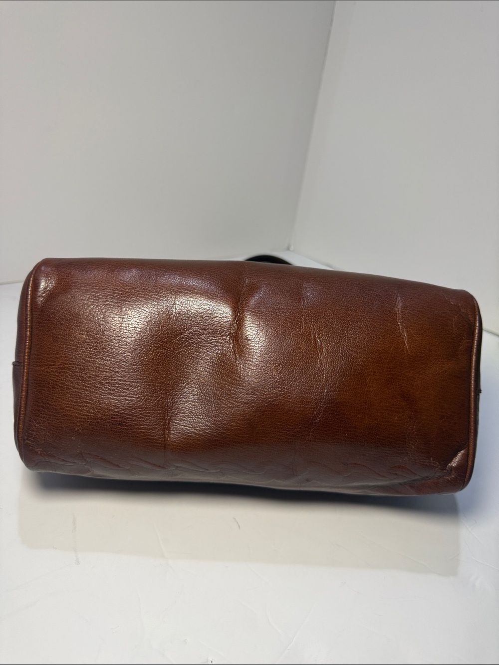 Fendi Rare Vintage S.A.S. Roma Embossed Pictorial Leather Doctor Bag - Picture 11 of 16